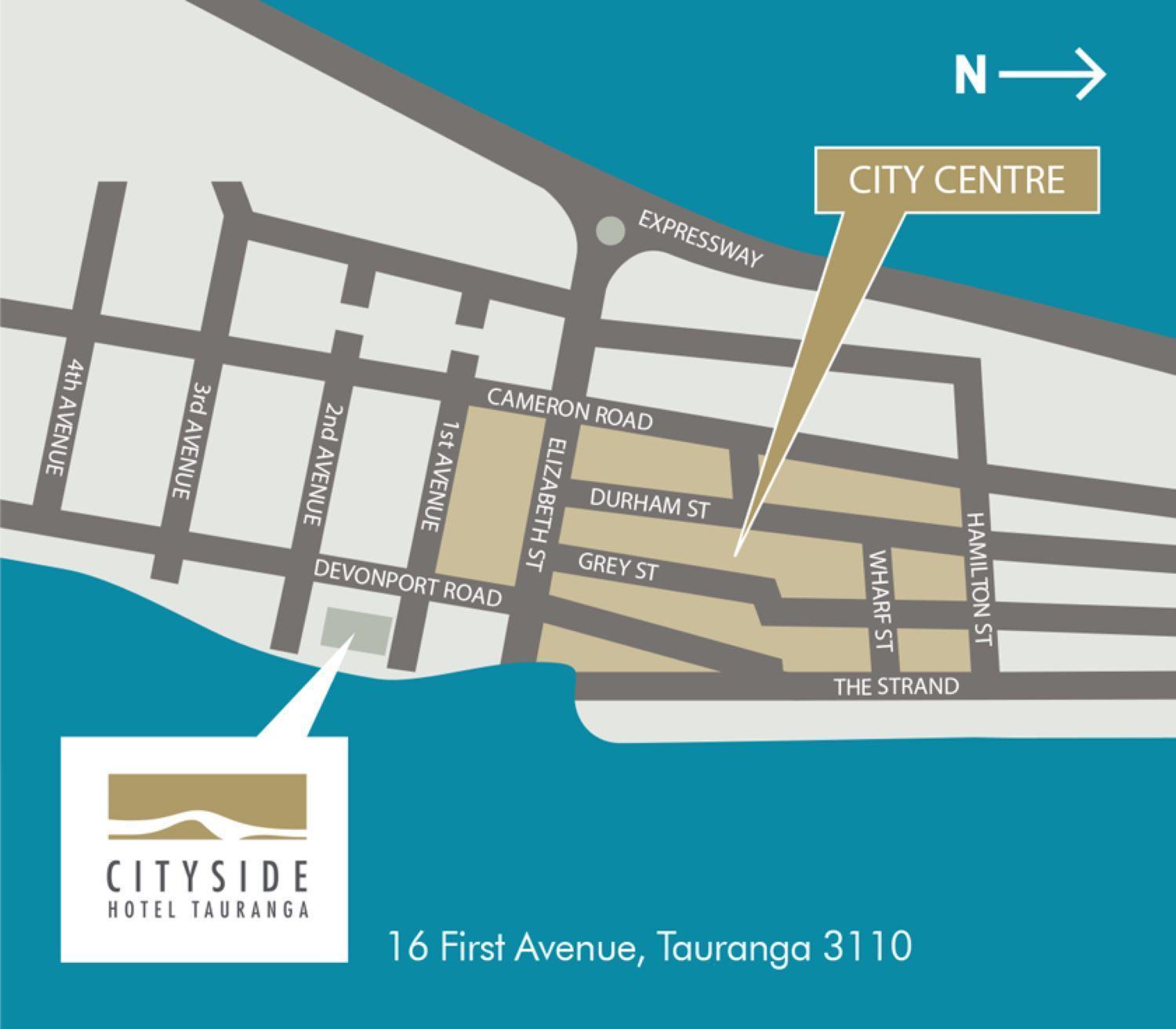 Cityside Hotel Tauranga Eksteriør billede